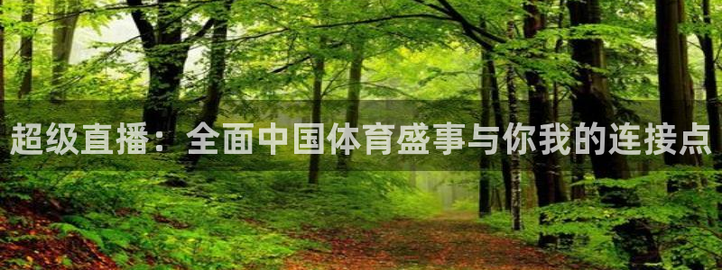 so米体育直播在线：超级直播：全面中国体育盛事与你我的连接点